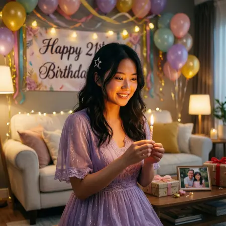 21st Birthday Wishes for a Daughter