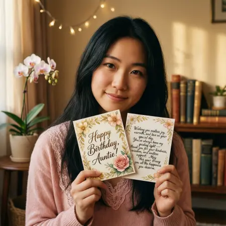   Emotional Birthday Wishes for Aunt