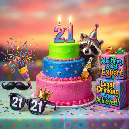 Funny 21st Birthday Wishes