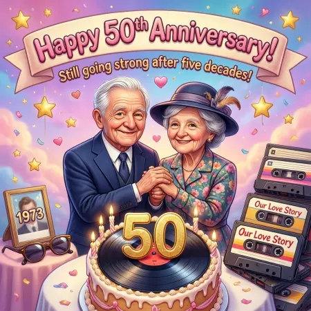 Funny 50th Anniversary Wishes