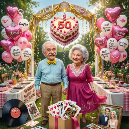 Funny 50th Wedding Anniversary Wishes