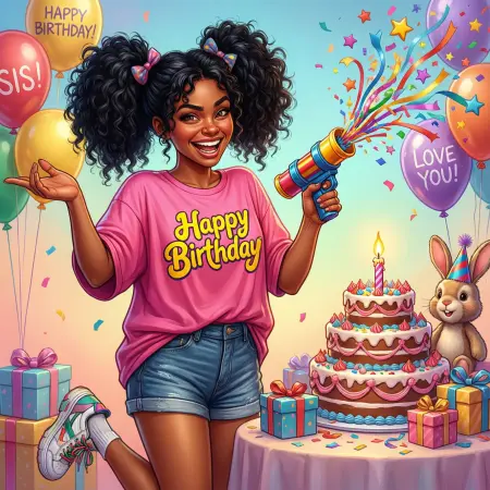 Funny Birthday Wishes for Sister