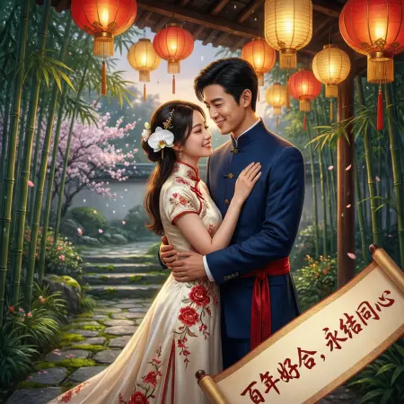 Happy Married Life Wishes for Newlyweds