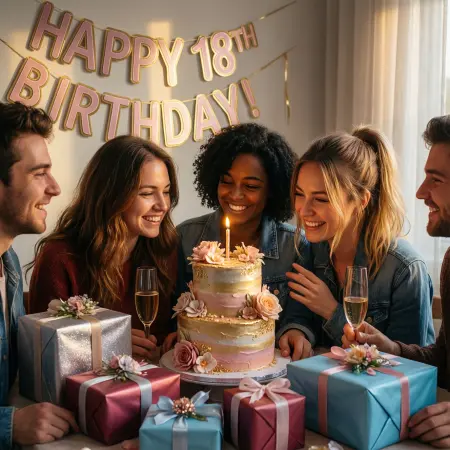 Heartfelt 18th Birthday Wishes for Friends
