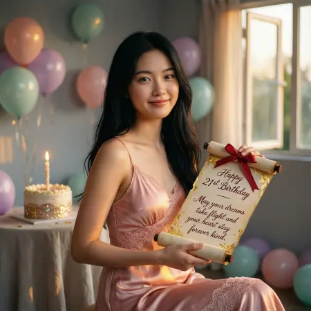 Heartfelt 21st Birthday Wishes