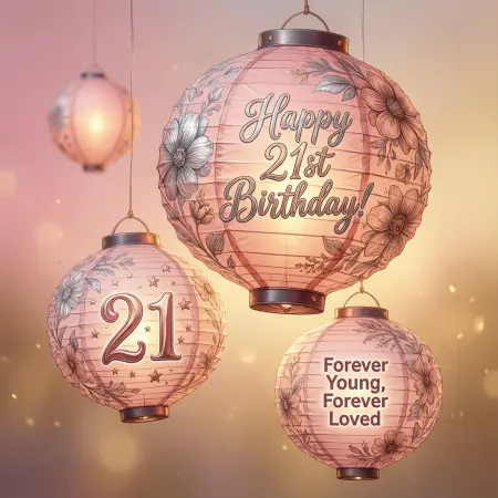 Heartfelt 21st Birthday Wishes