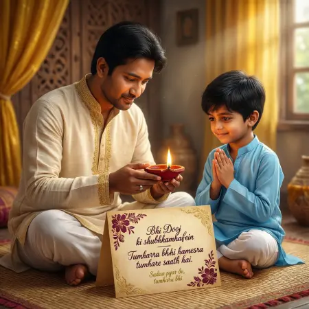 Heartfelt Bhai Dooj Wishes for Brothers