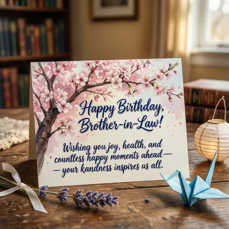Heartfelt Birthday Wishes for Brother-in-Law