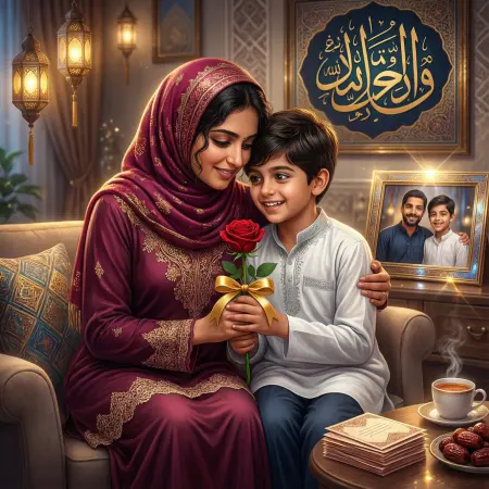   Loving Eid Wishes for Siblings