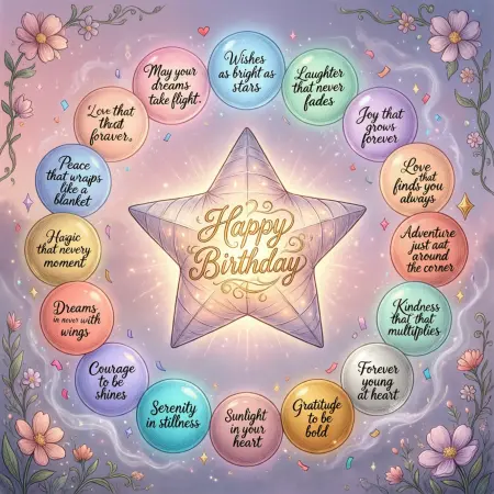 Magical Birthday Wishes Inspired by 16 Wishes