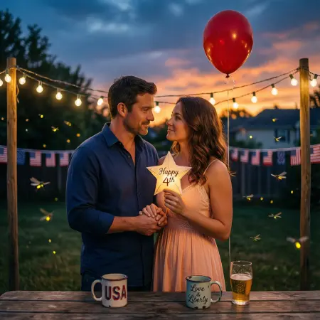 Romantic 4th of July Wishes