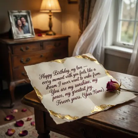 Romantic Birthday Wishes for Girlfriend