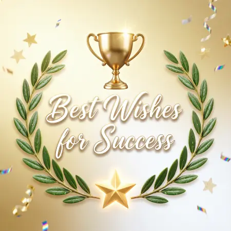   Best Wishes for Success