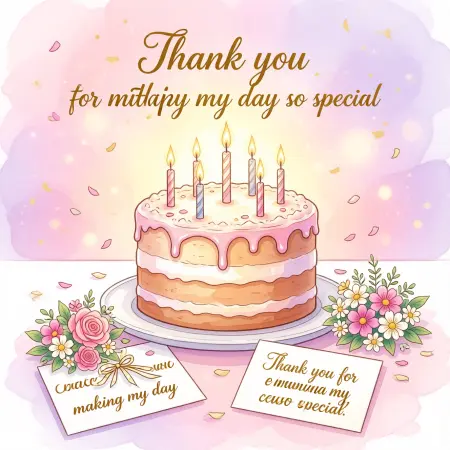  Emotional Birthday Wishes Thanks Reply