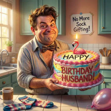   Funny Birthday Wishes for Husband