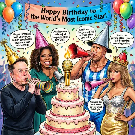 Funny Celebrity Birthday Wishes