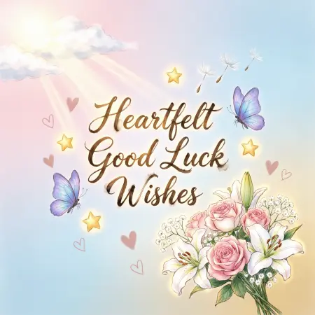   Heartfelt Good Luck Wishes