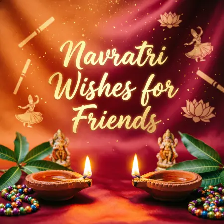 Navratri Wishes for Friends