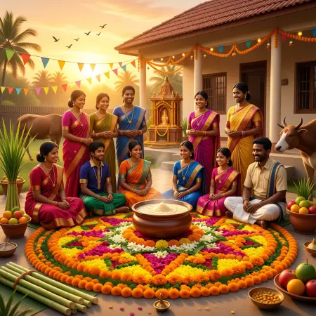  Pongal Wishes for Family