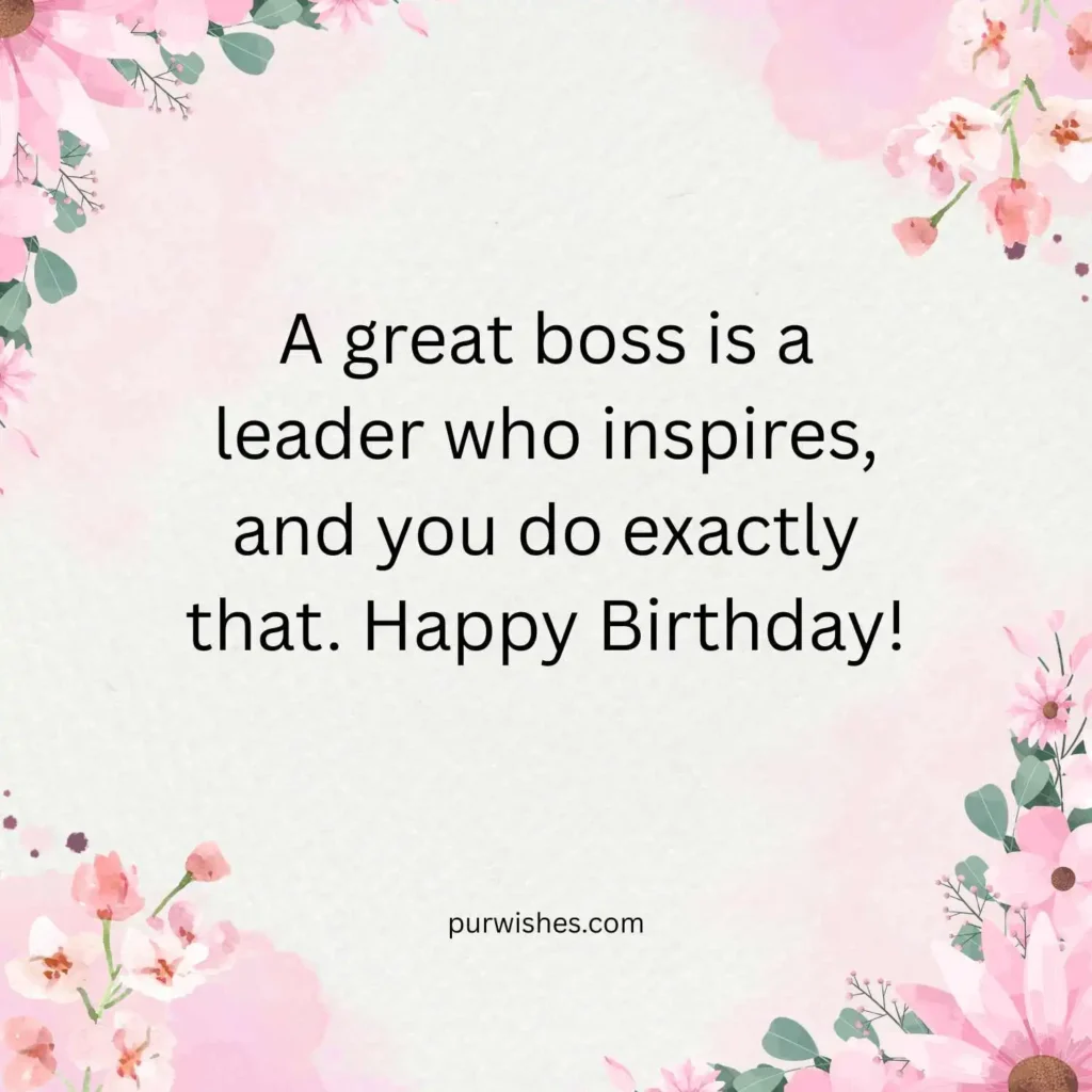   Quotes for Boss Birthday Wishes