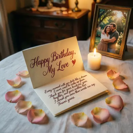 Romantic Birthday Wishes for Husband