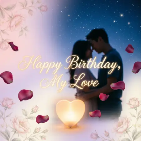   Romantic Birthday Wishes to Wife