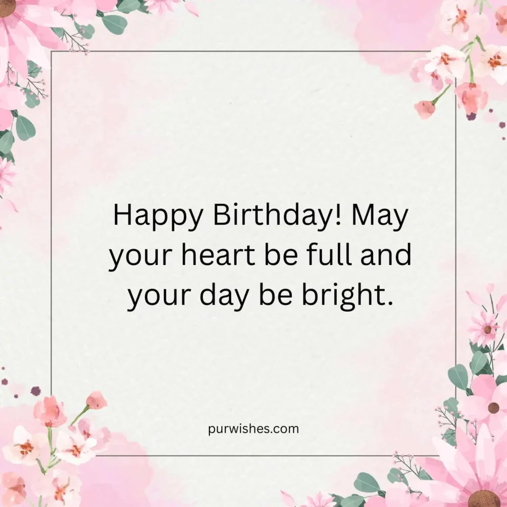   Short & Sweet Birthday Wishes for WhatsApp