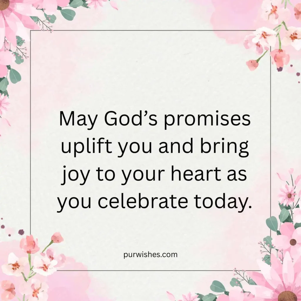 Christian Birthday Wishes