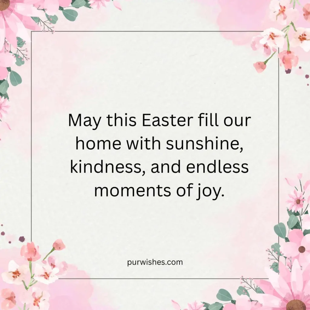  Happy Easter Wishes for the Whole Family