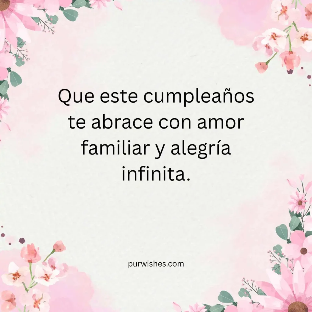  Spanish Birthday Wishes for Family Members