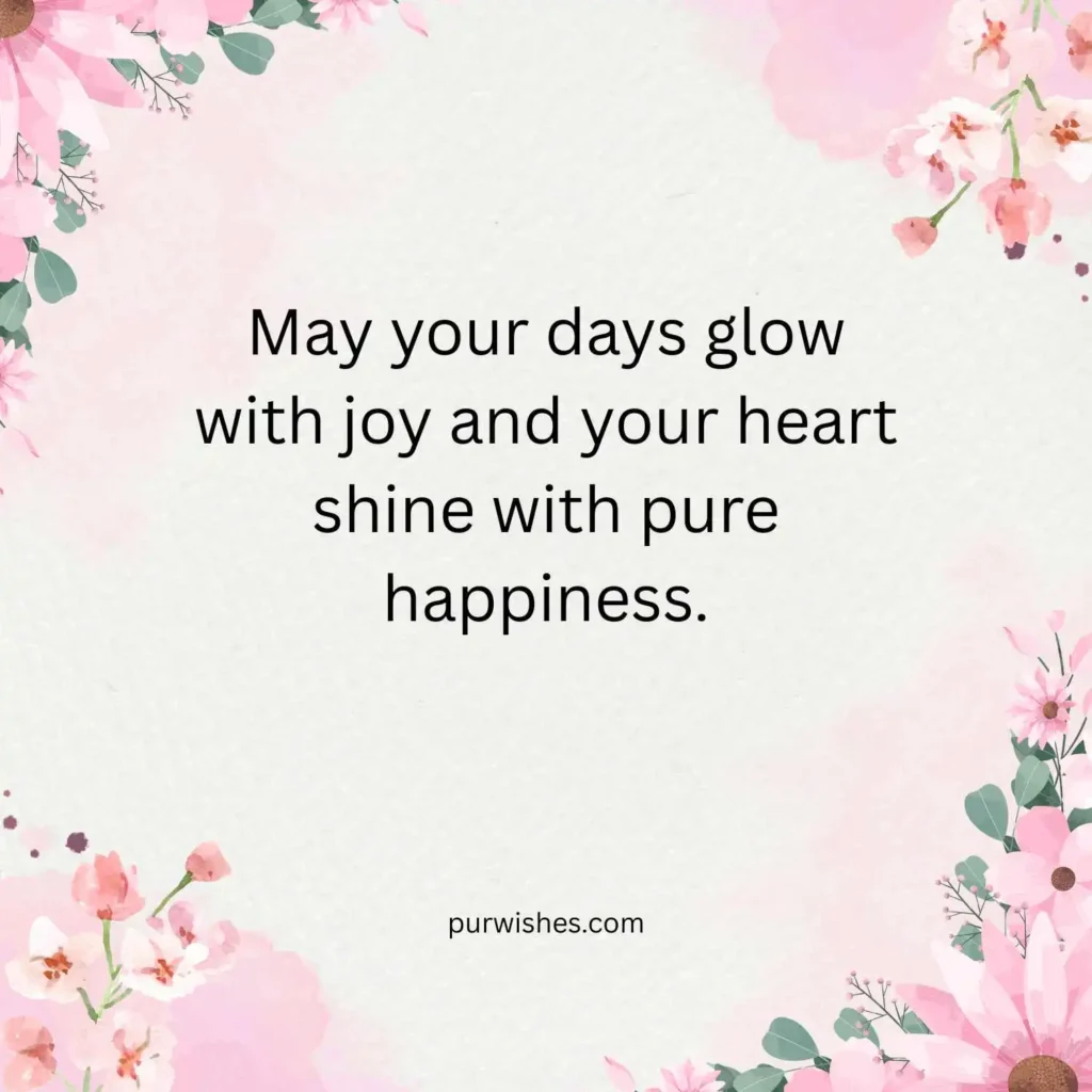 Warm Wishes for Happiness and Joy