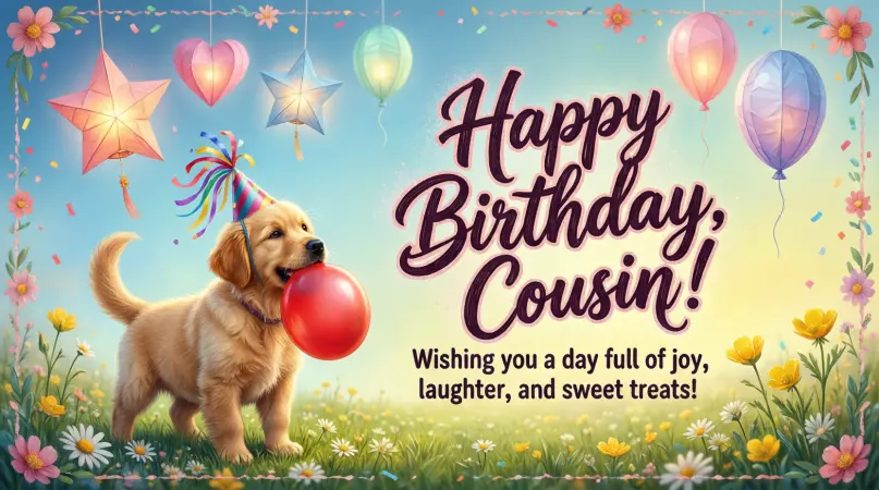 Birthday Wishes for Cousin