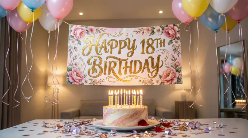 Happy 18th Birthday Wishes