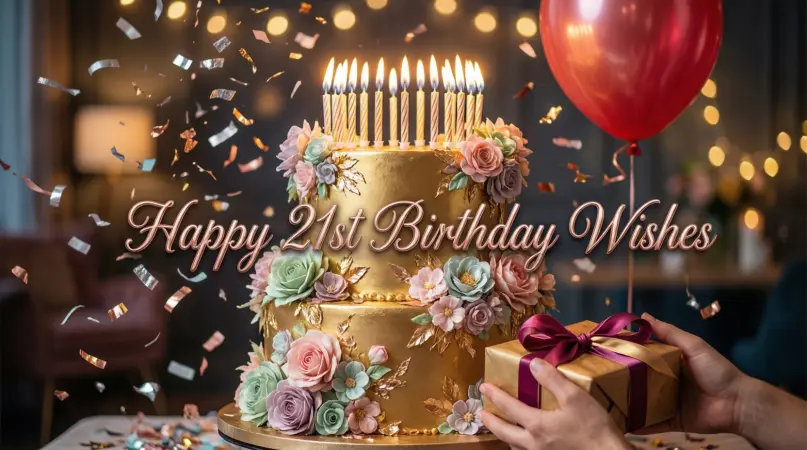 Happy 21st Birthday Wishes