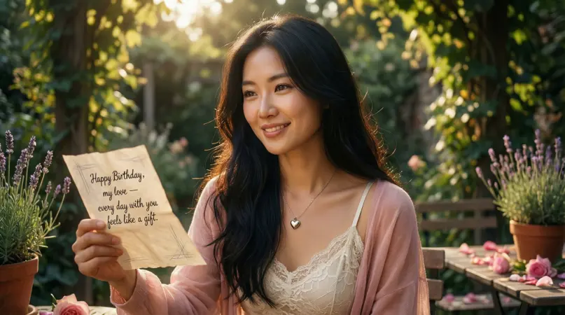 Heart Touching Birthday Wishes for Girlfriend