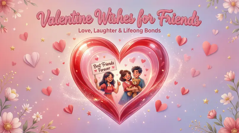 Valentine Wishes for Friends
