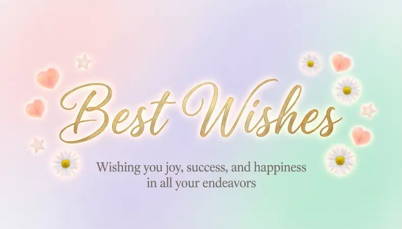 Best Wishes Message