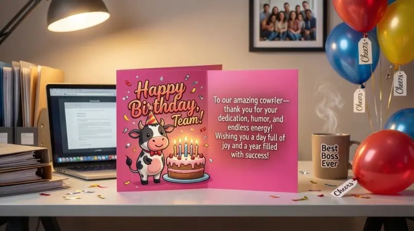 Birthday Wishes for Coworker