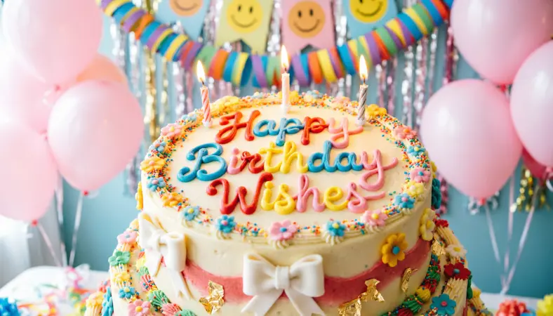 Cake Happy Birthday Wishes