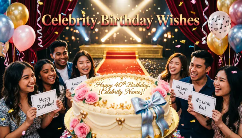 Celebrity Birthday Wishes