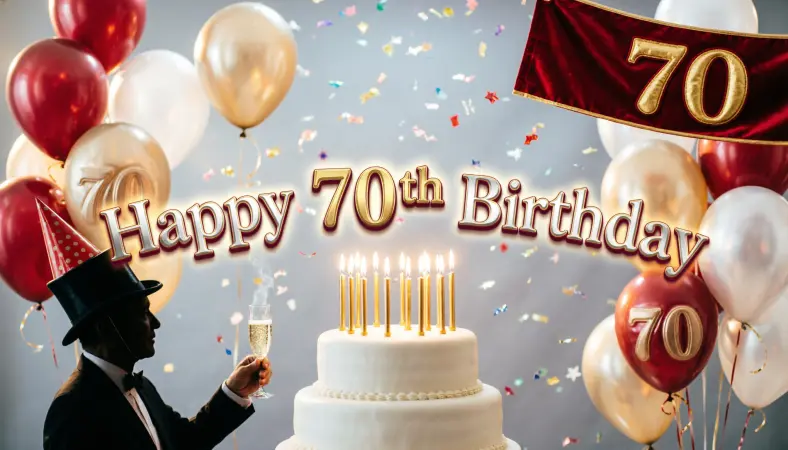 Happy 70th Birthday Wishes