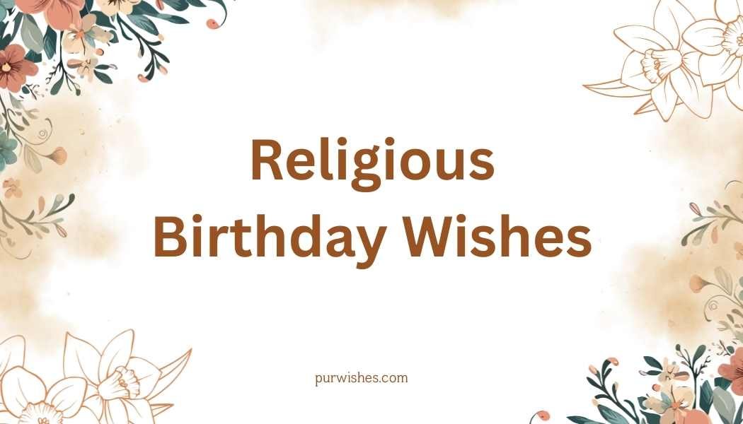 Religious Birthday Wishes